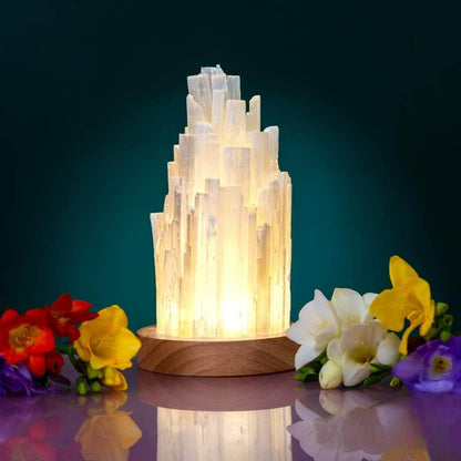 Crystal quartz lamp Healing power lamp|gemupone.com