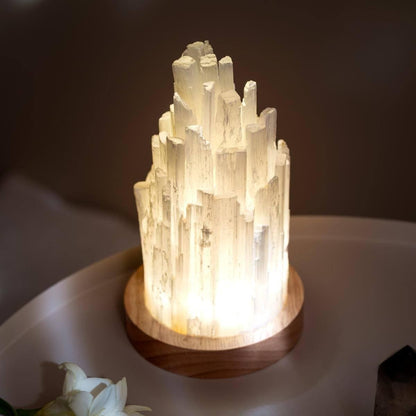 Crystal quartz lamp Healing power lamp|gemupone.com